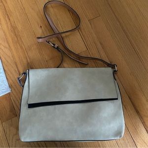 Tan crossbody bag